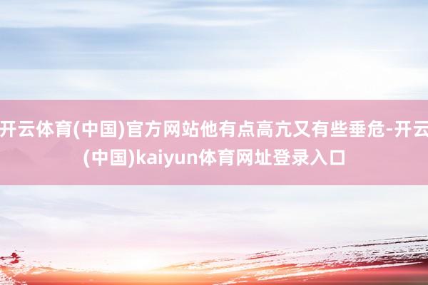 开云体育(中国)官方网站他有点高亢又有些垂危-开云(中国)kaiyun体育网址登录入口